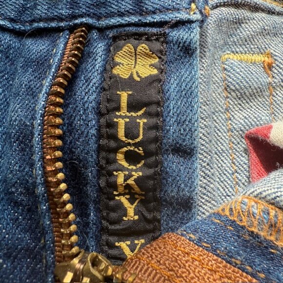 Lucky Brand Women's Straight Leg Jeans - Dark Blue - Picture 11 of 16